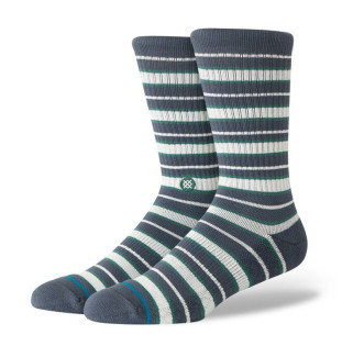 Calcetines Stance: Signature Stripe Crew (Turbulence)