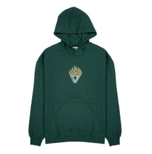 Sudadera Vissla: Centered Pull Over Hood Boxy (Jungl Green)
