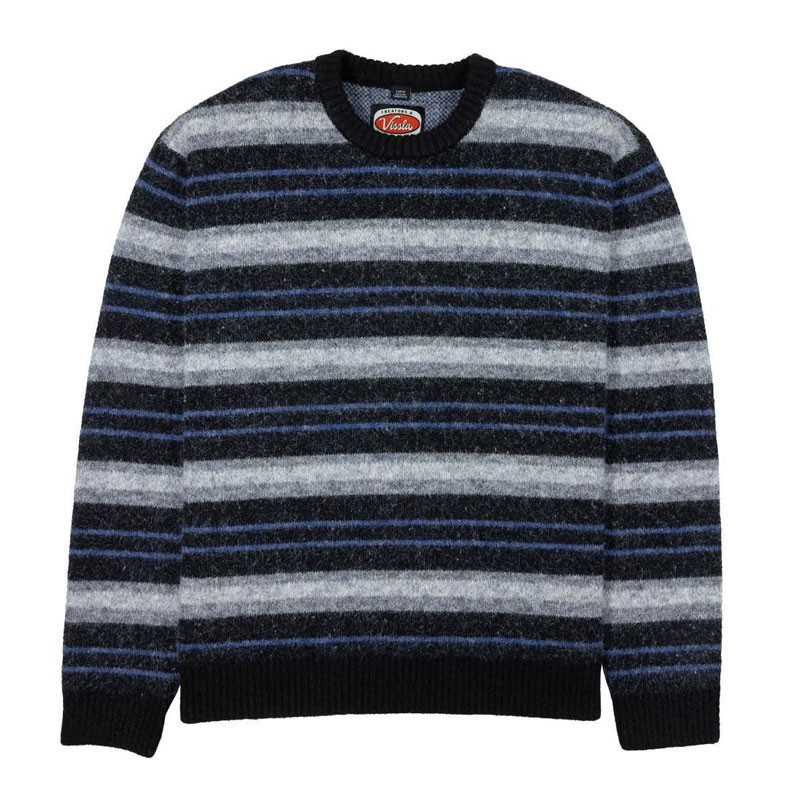 Jersey Vissla: Rosy Crew Neck Sweater (Black)