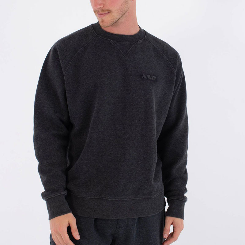 Sudadera Hurley: Tr Crew (Black)