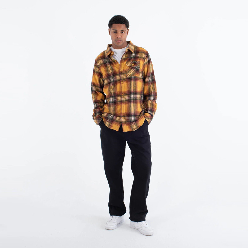 Camisa Hurley: B999 Heavy Weight Flannel (Yellow)