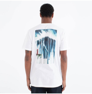 Camiseta Hurley: Nazare Art Tee (White)