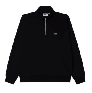 Sudadera Obey: Established Works Bold Mocknk (Black)