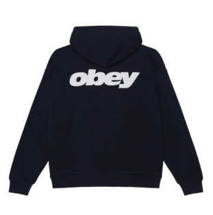 Sudadera Obey: Obey League Hood (Total Eclipse)