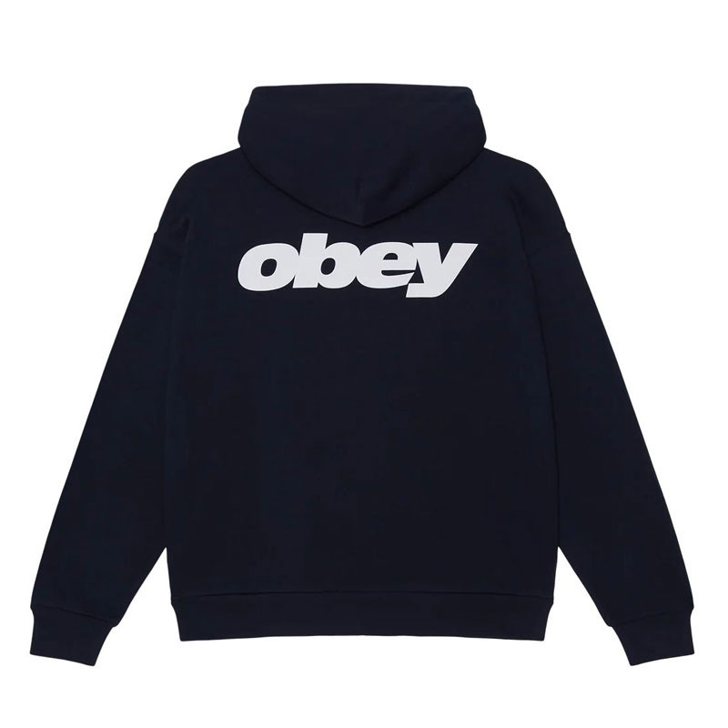 Sudadera Obey: Obey League Hood (Total Eclipse)