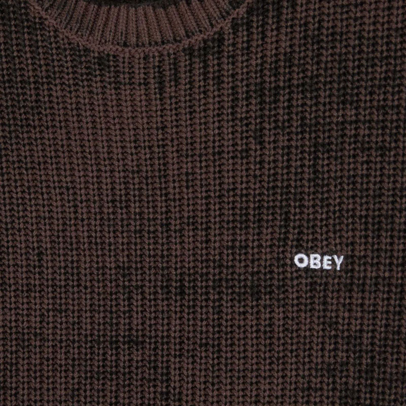 Jersey Obey: Obey Spray Effect Sweater (Morel Multi)