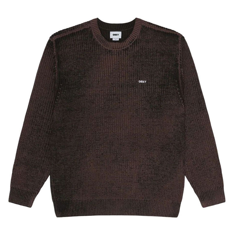 Jersey Obey: Obey Spray Effect Sweater (Morel Multi)