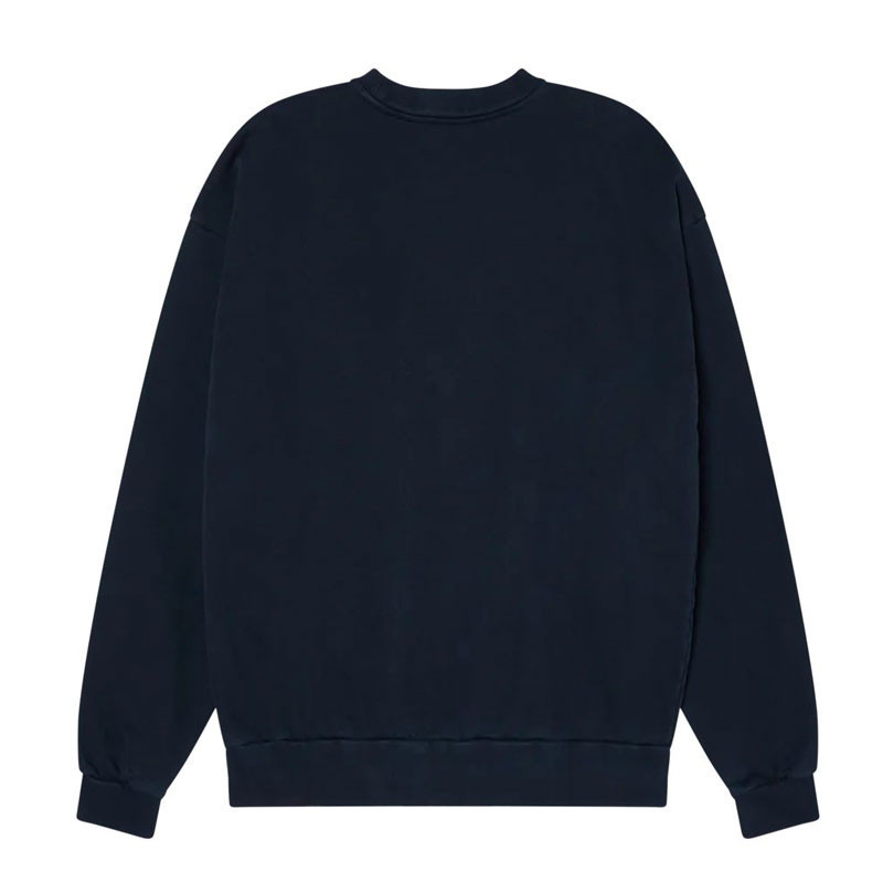 Sudadera Obey: Lowercase Pigment Crew (Pgmt Dk Sapphire)