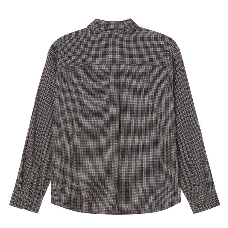 Camisa Obey: Bigwig Jack Woven (Black Multi)