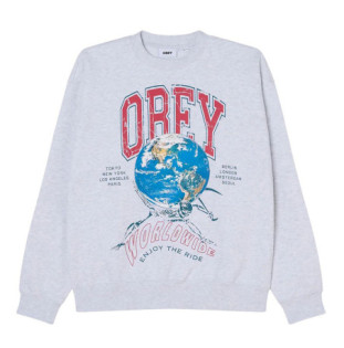 Sudadera Obey: Obey Enjoy The Ride (Heather Grey)