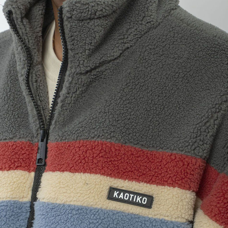 Chaqueta Kaotiko: Wabi Sabi Fleece Jacket (Khaki)