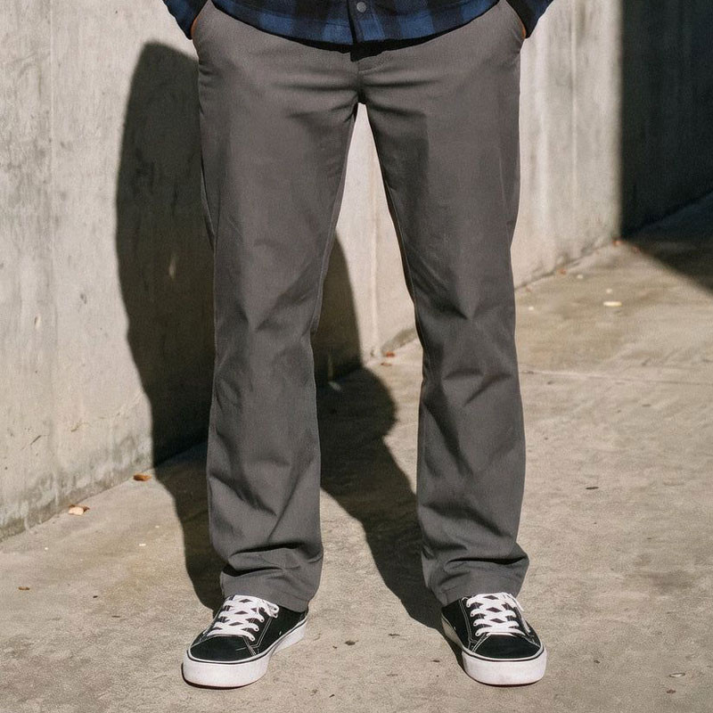 Pantalón Volcom: Frickin Modern Stret (Charcoal Heather)