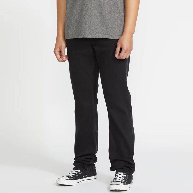 Pantalón Volcom: Solver Denim (Black Out)