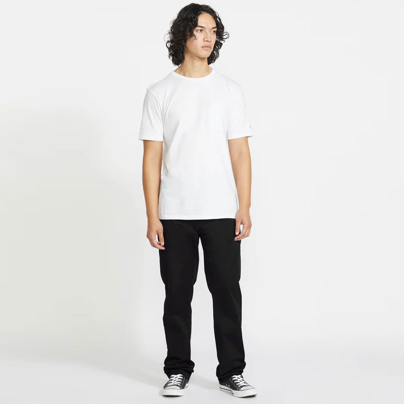 Pantalón Volcom: Frickin Modern Stret (Black)
