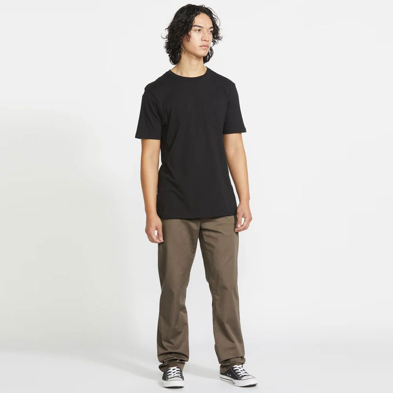 Pantalón Volcom: Frickin Modern Stret (Mushroom)