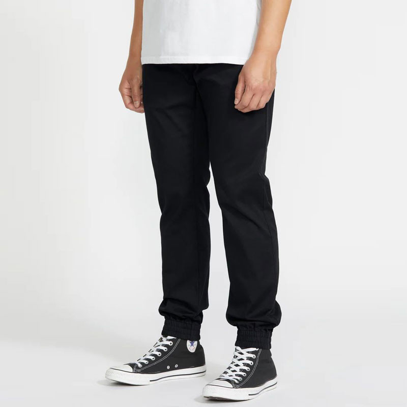 Pantalón Volcom: Frickin Slim Jogger (Black)