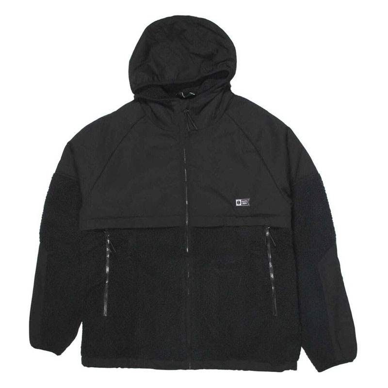Chaqueta Salty Crew: Shield Sherpa (Black)