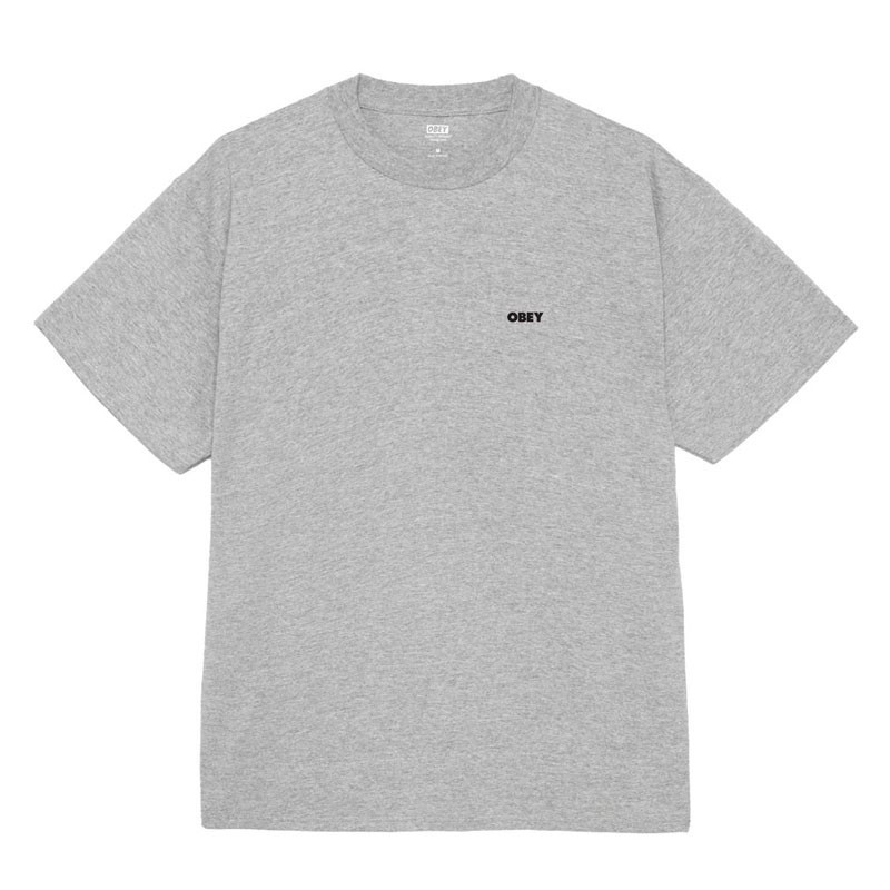 Camiseta Obey: Obey The Medium Is The Message (Hea Grey)