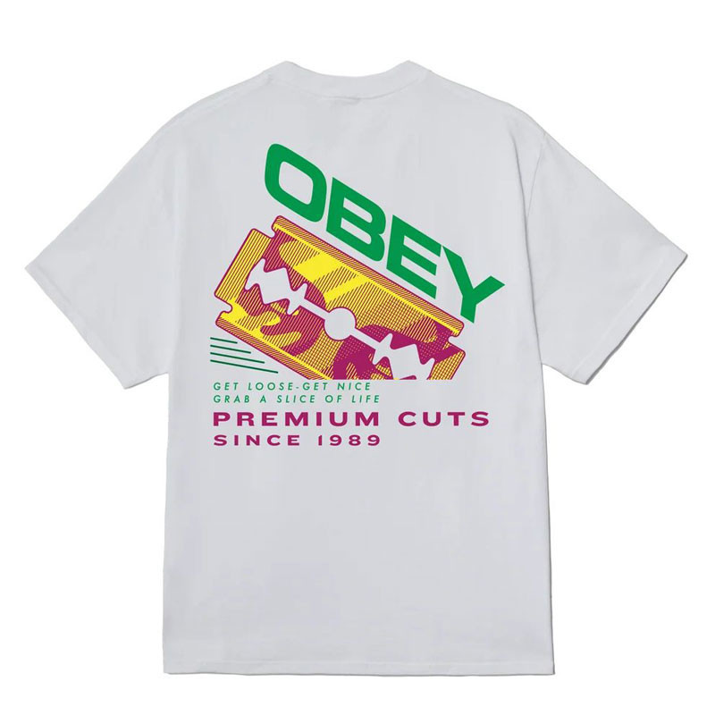 Camiseta Obey: Obey Razor (White)
