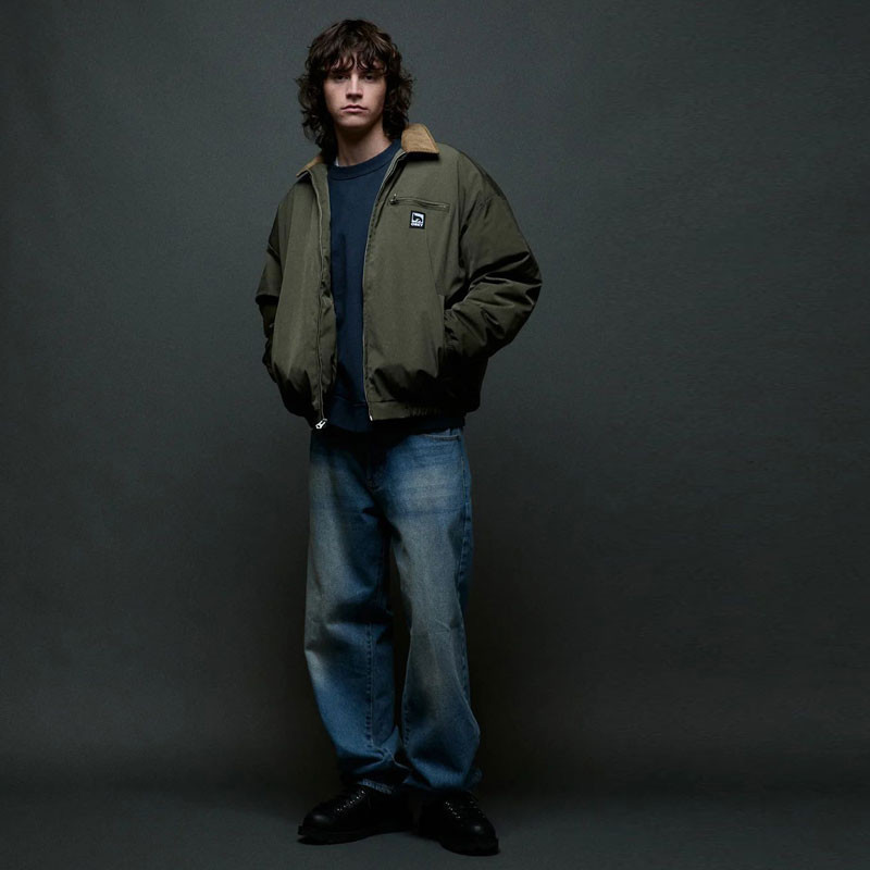 Chaqueta Obey: Obey Elysian Jacket (Grape Leaf)