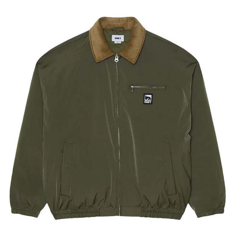 Chaqueta Obey: Obey Elysian Jacket (Grape Leaf)
