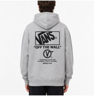 Sudadera Vans: Stacked Hi Pullover (Cement Heather)