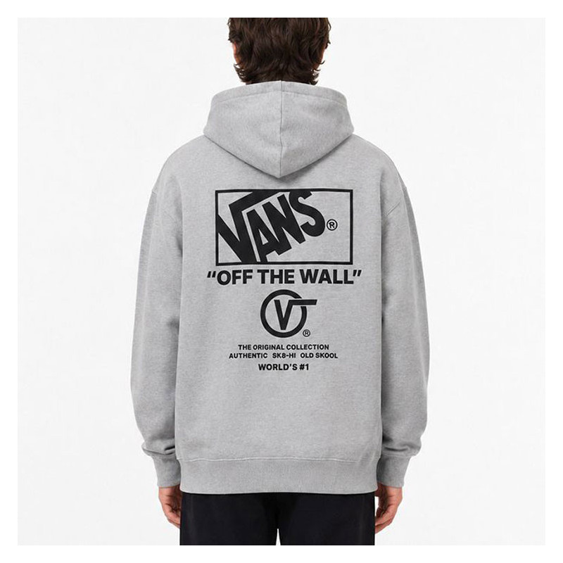 Sudadera Vans: Stacked Hi Pullover (Cement Heather)