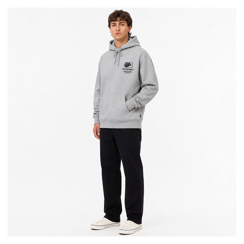 Sudadera Vans: Stacked Hi Pullover (Cement Heather)