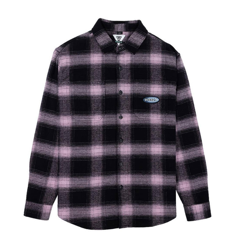 Camisa Vissla: Foxy Shirt (Dusty Lilac)