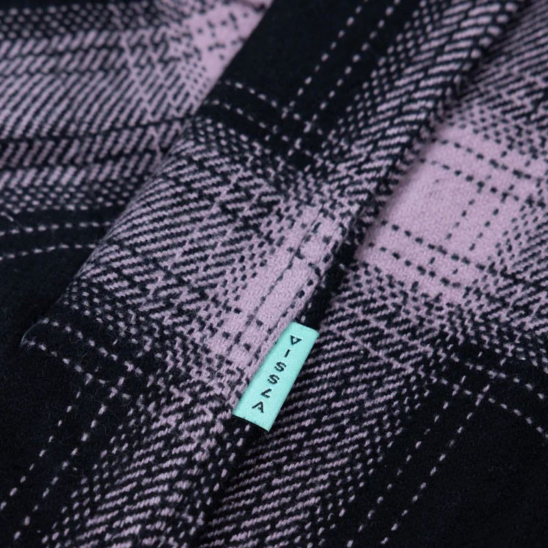 Camisa Vissla: Foxy Shirt (Dusty Lilac)