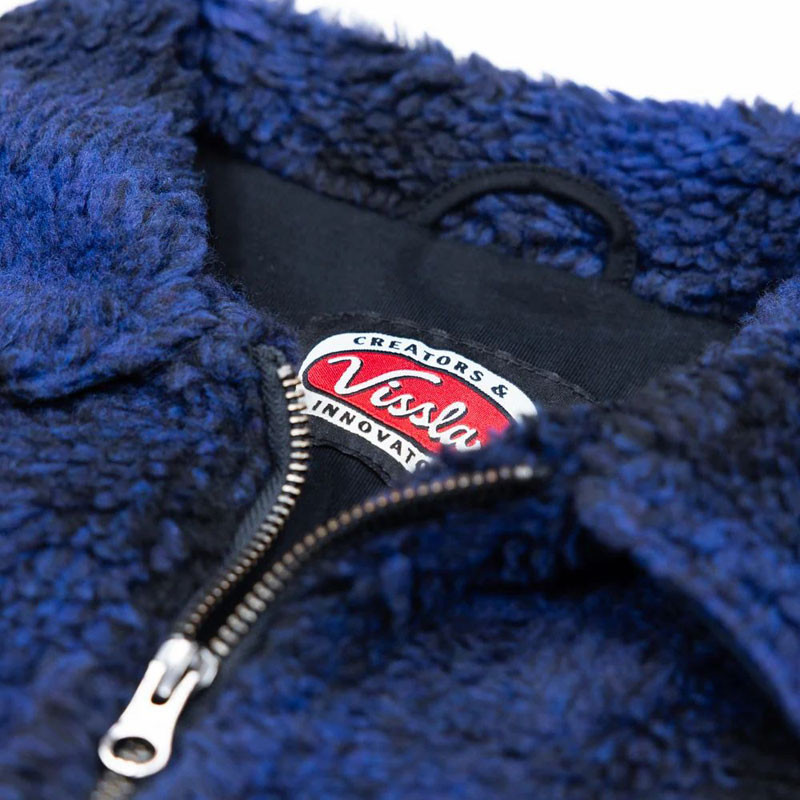 Chaqueta Vissla: Mick Sherpa Jacket (Dark Naval)