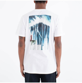 Camiseta Hurley: Nazare Art Tee (White)