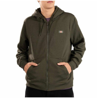 Sudadera Dickies: Oakport Zip Hoodie (Deep Depths)