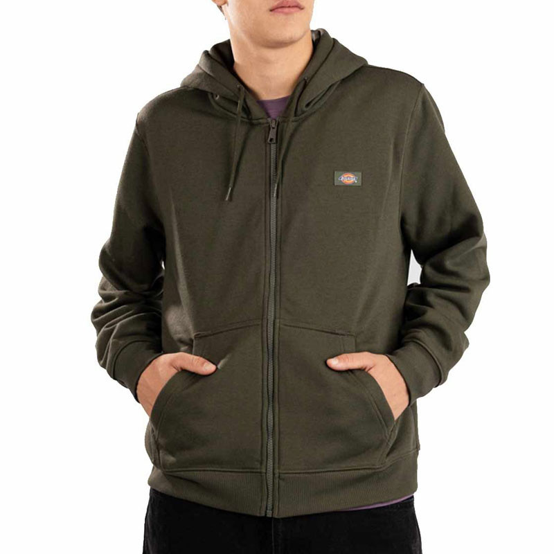Sudadera Dickies: Oakport Zip Hoodie (Deep Depths)