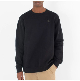 Sudadera Hurley: Fleece Top Printing Press Icon Cr (Black)