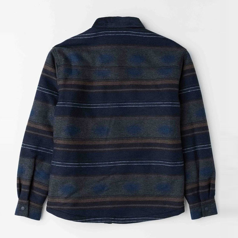 Chaqueta Vissla: Woolf Sherpa Shirt Jacket (Dark Naval)