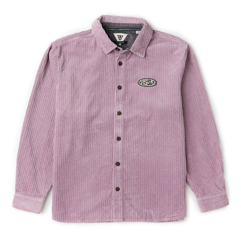 Camisa Vissla: Blinker Cord Overshirt (Periwinkle)