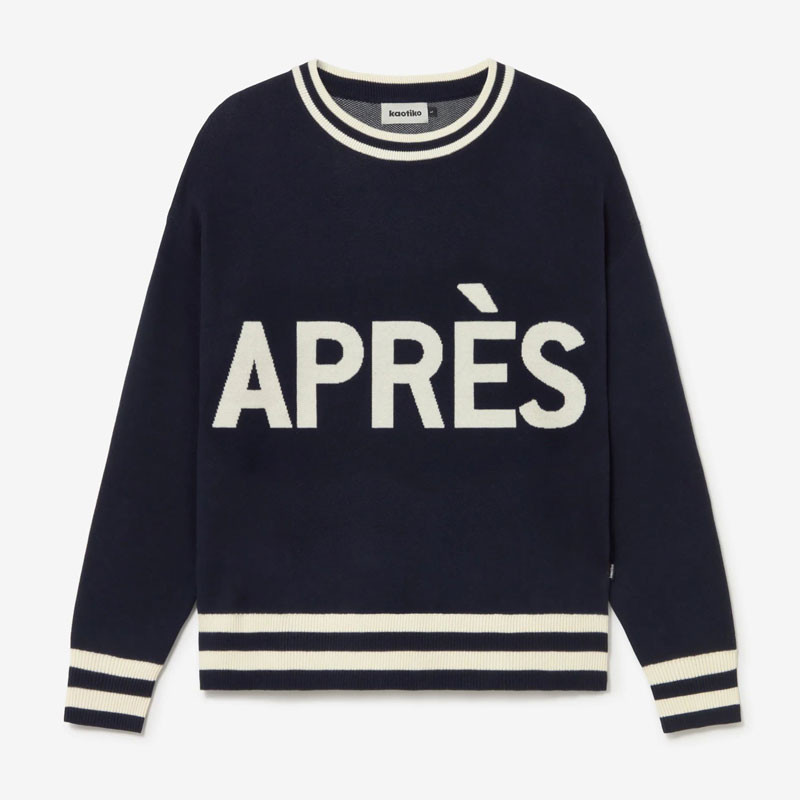 Jersey Kaotiko: Apres Ski Sweater (Navy)