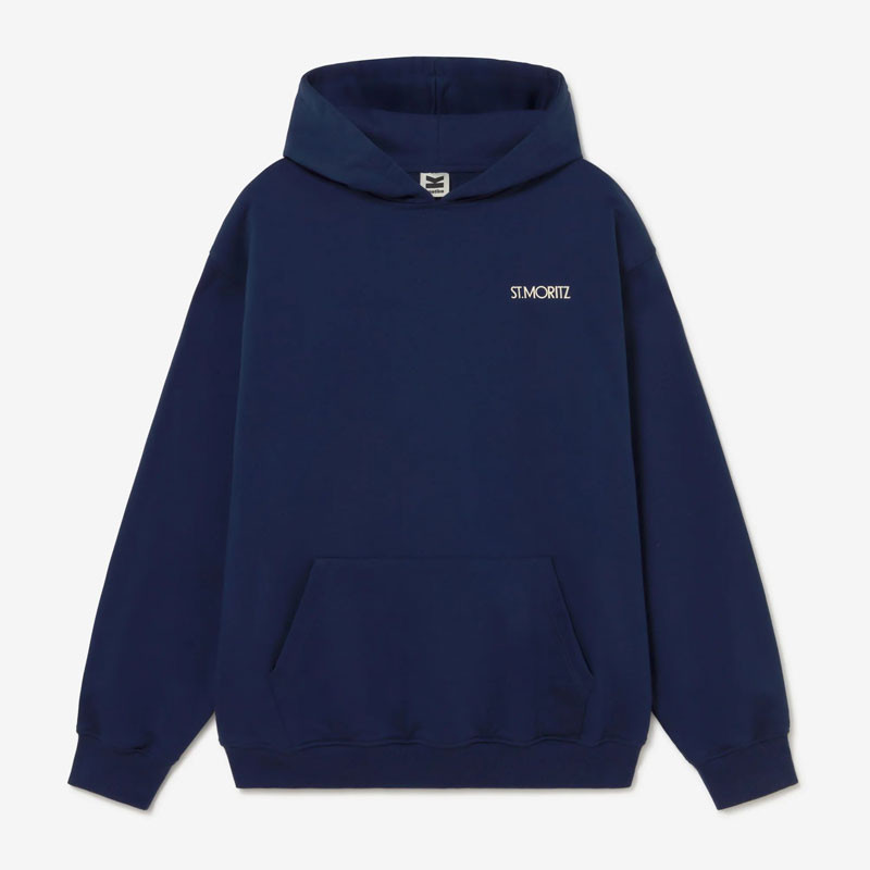 Sudadera Kaotiko: Hoodie Oversize Snow (Cocktail Blue)
