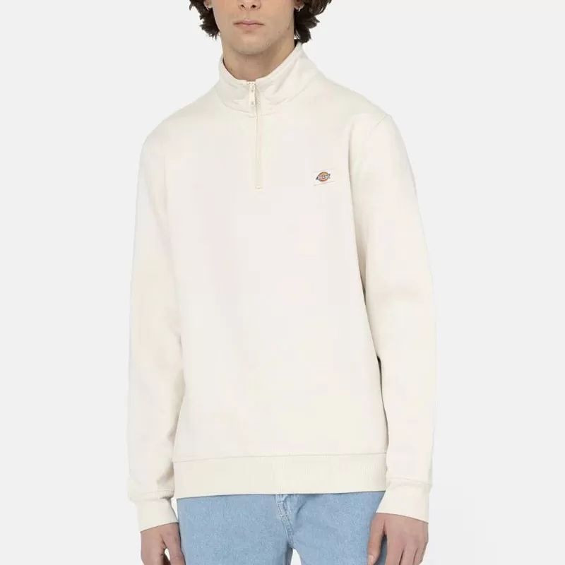 Sudadera Dickies: Oakport Quarter Zip (Whitecap Gray)
