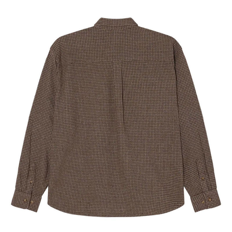 Camisa Obey: Obey Bigwig Dash Shirt (Brown Multi)