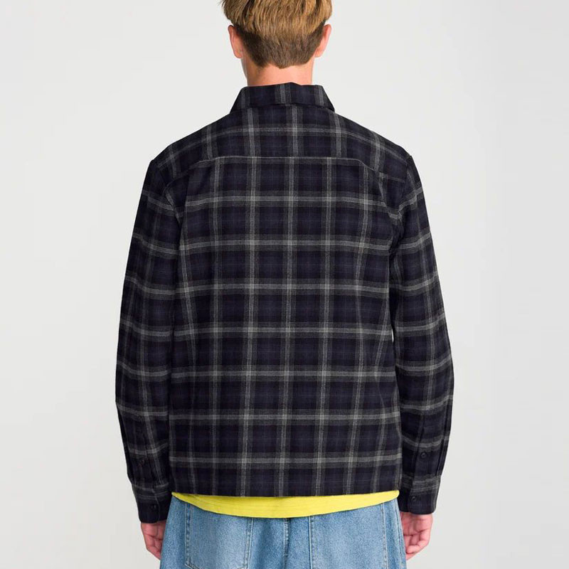 Chaqueta Volcom: Fieldstone LS (Black)