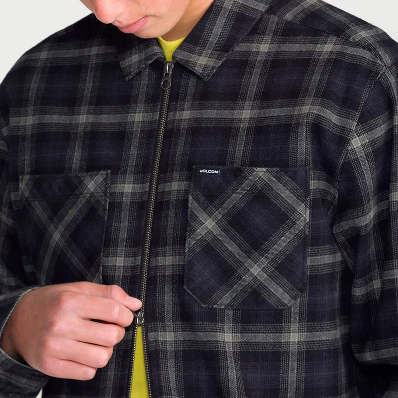 Chaqueta Volcom: Fieldstone LS (Black)