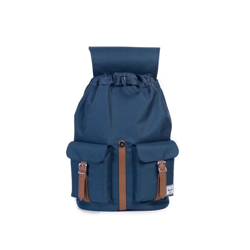Mochila Herschel: Dawson (Navy Tan Synthetic Leather)