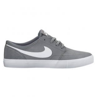 Zapatillas Nike: SB Solarsoft Portmore II (CL GREY WHT BLK) Nike - 1