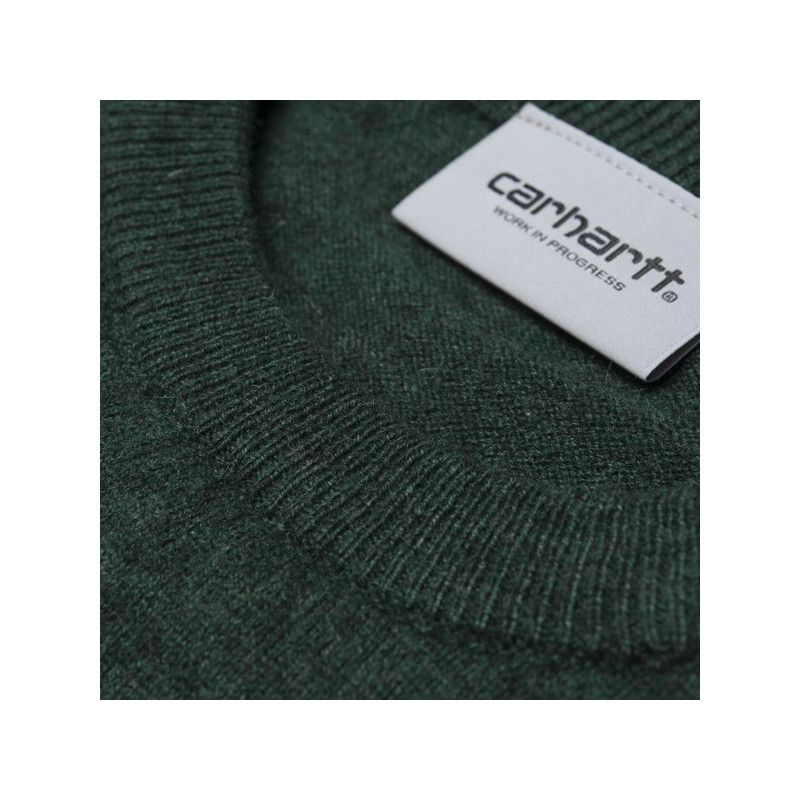 Jersey Carhartt WIP: Playoff Sweater (Parsley Heather)