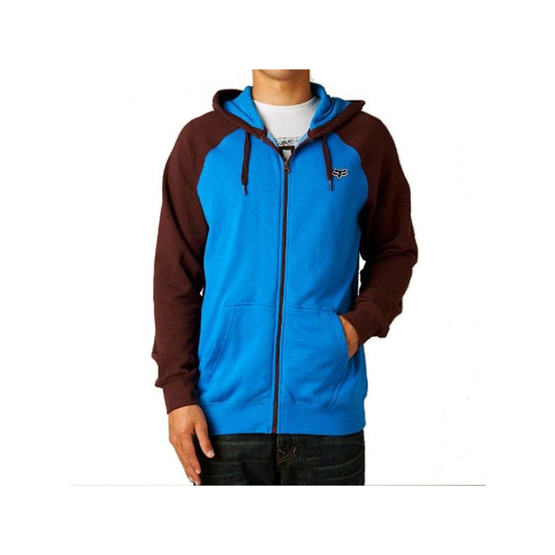 Sudadera Fox: SEKWEL ZIP (HEATHER BLACK)