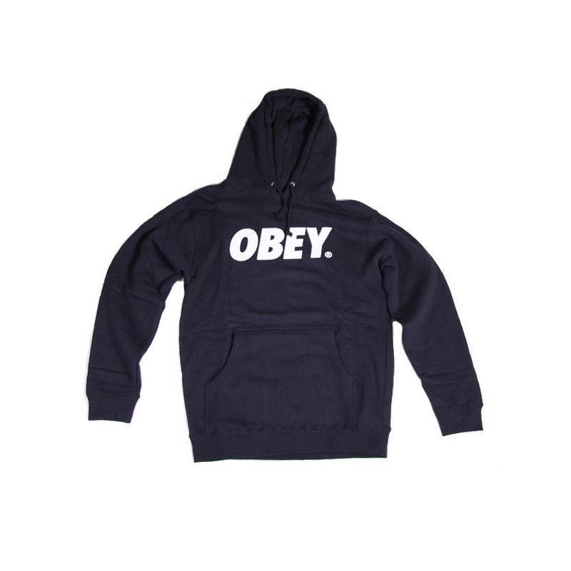 Sudadera outlet Obey OBEY HOOD NAVY Atlas