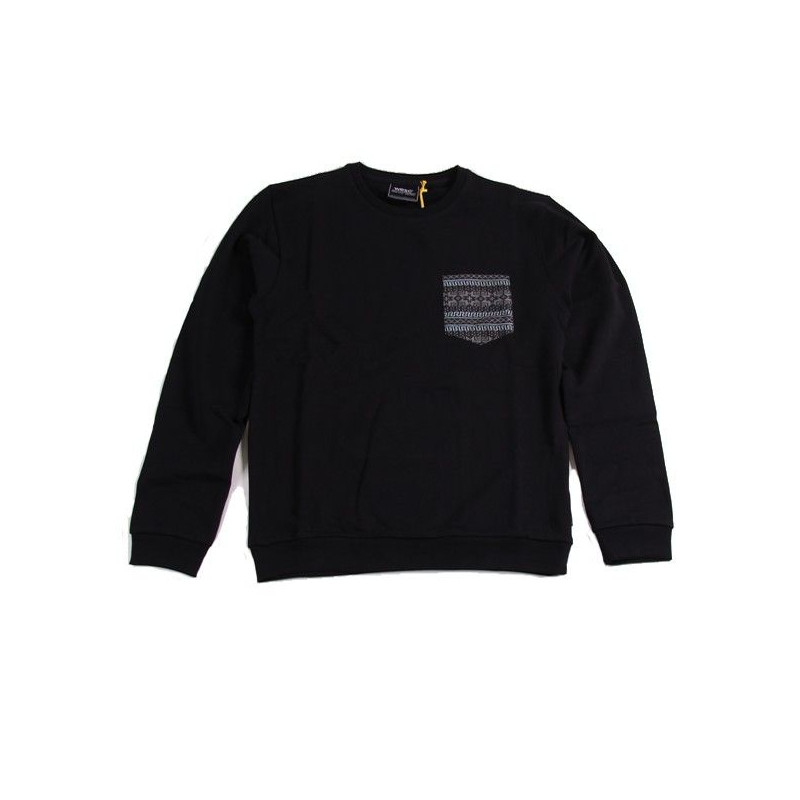 Sudadera WESC: SWETHNIK CREW (BLACK)