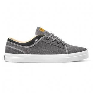 Zapatillas DVS: AVERSA (CHARCOAL BLACK WHITE HEATH TWILL) DVS - 1